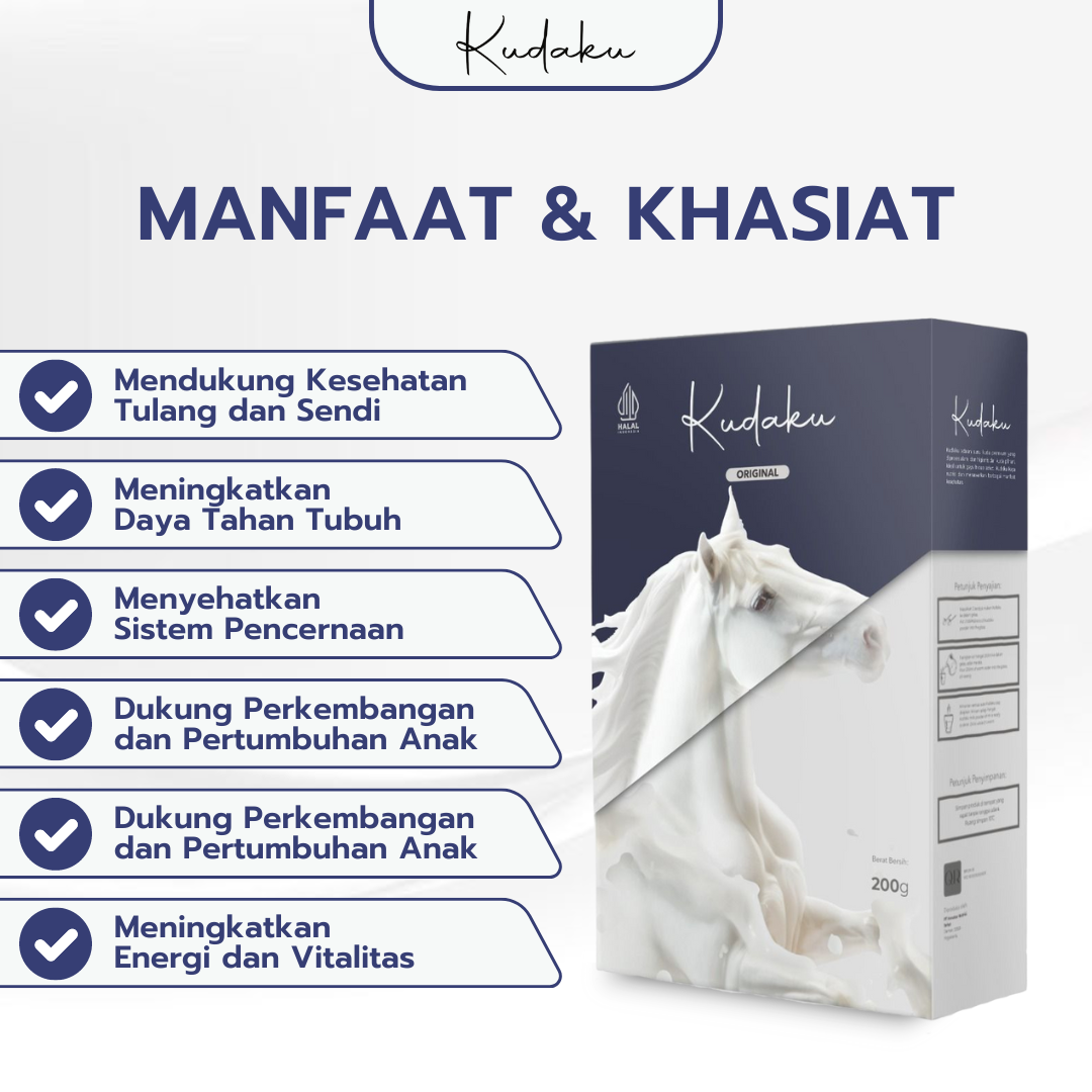 Kudaku Susu Kuda Liar Sumbawa Asli 200gr